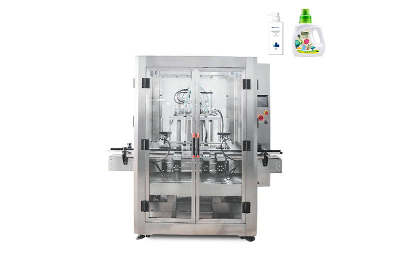 machine for the automatic rinsing and filling of …