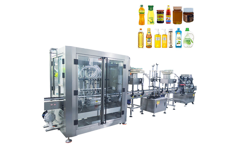 automatic liquid filling line - saintyco