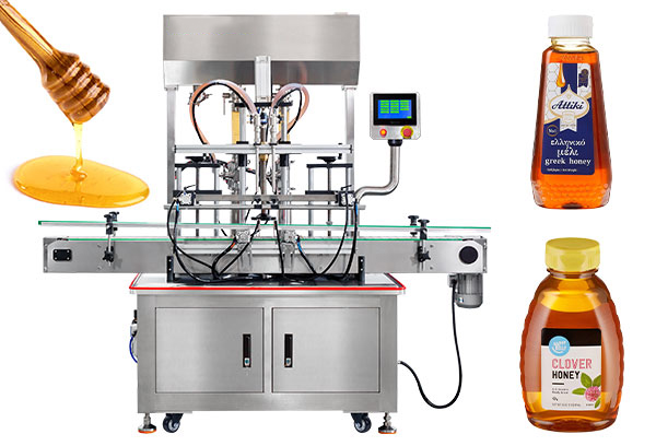 semi-automatic chilli sauce filling machine - chili processing