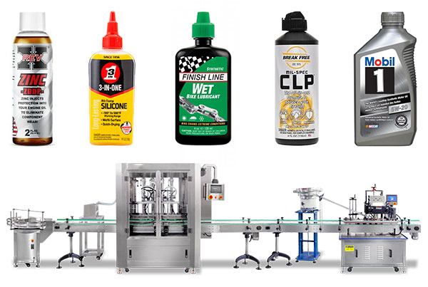 4 Heads Motor Oil Filling Machine With Fully Automatic Capping
