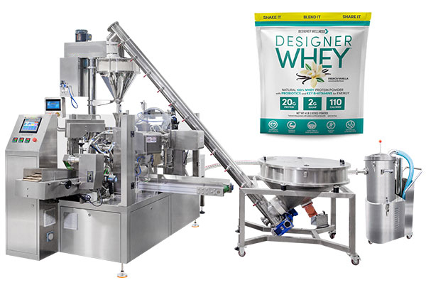 Automatic Protein Powder Premade Pouch Doypack Packing Machine