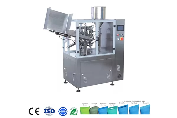 Automatic Tube Filling And Sealing Machine For Plastic/Composite Tube