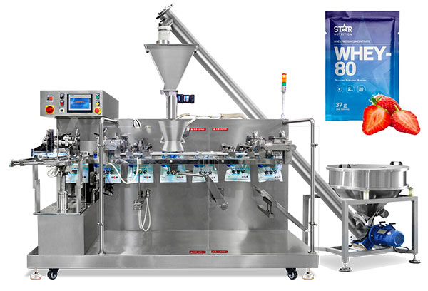 High Precision Premade Pouch Doypack Packing Machine For Powder