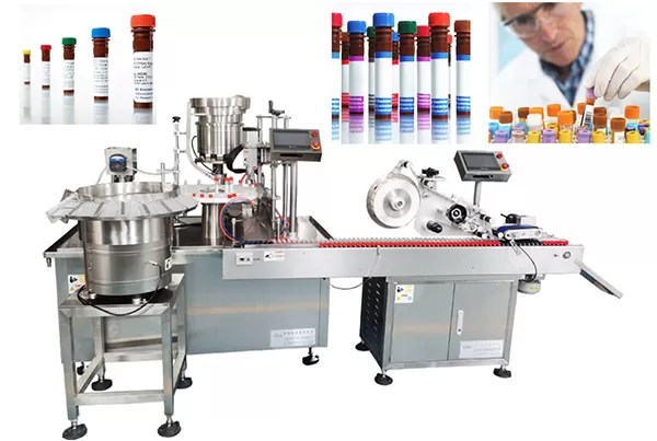 Automatic IVD Reagent Liquid Tube Filling And Capping Machine