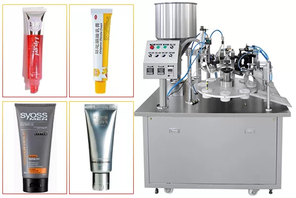 Semi Automatic Soft Tube Filling And Sealing Machine