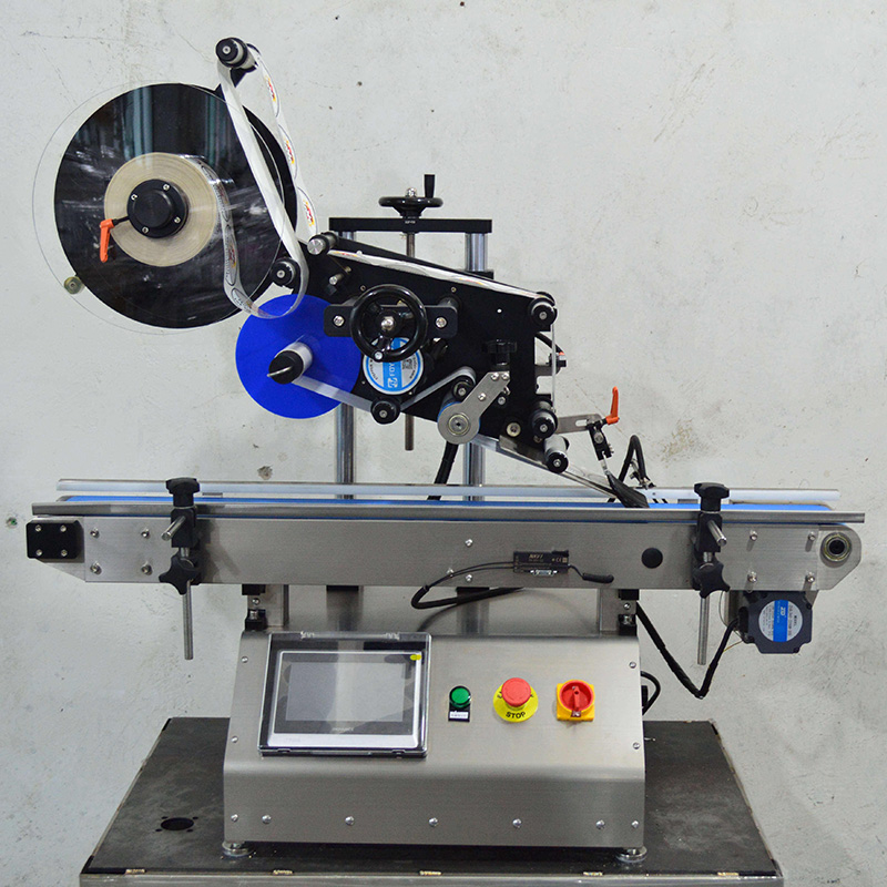 Automatic Desktop Flat Surface Sticker Labeling Machine