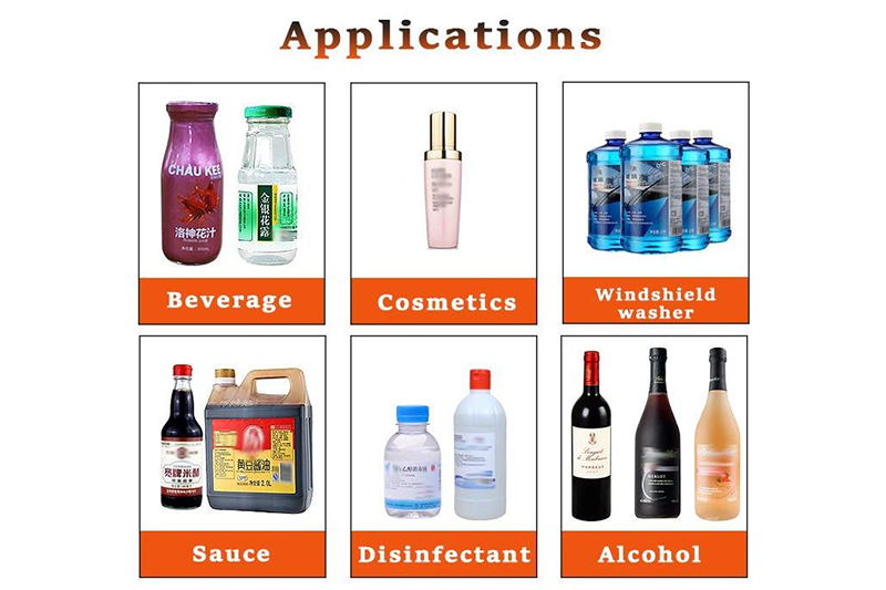 Automatic Gravity Flow Beverage Juice Liquid Filling Machine