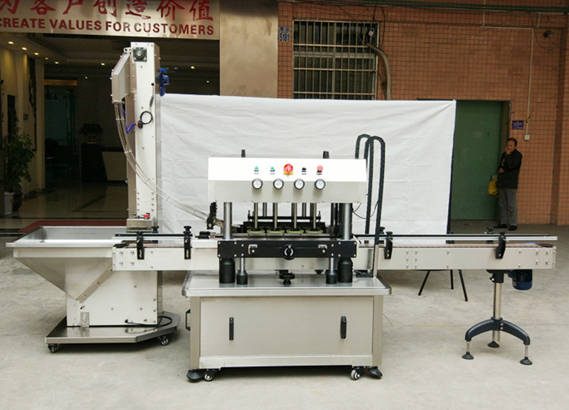Automatic High-Speed Twist Off Bottle Spindle Capping Machine