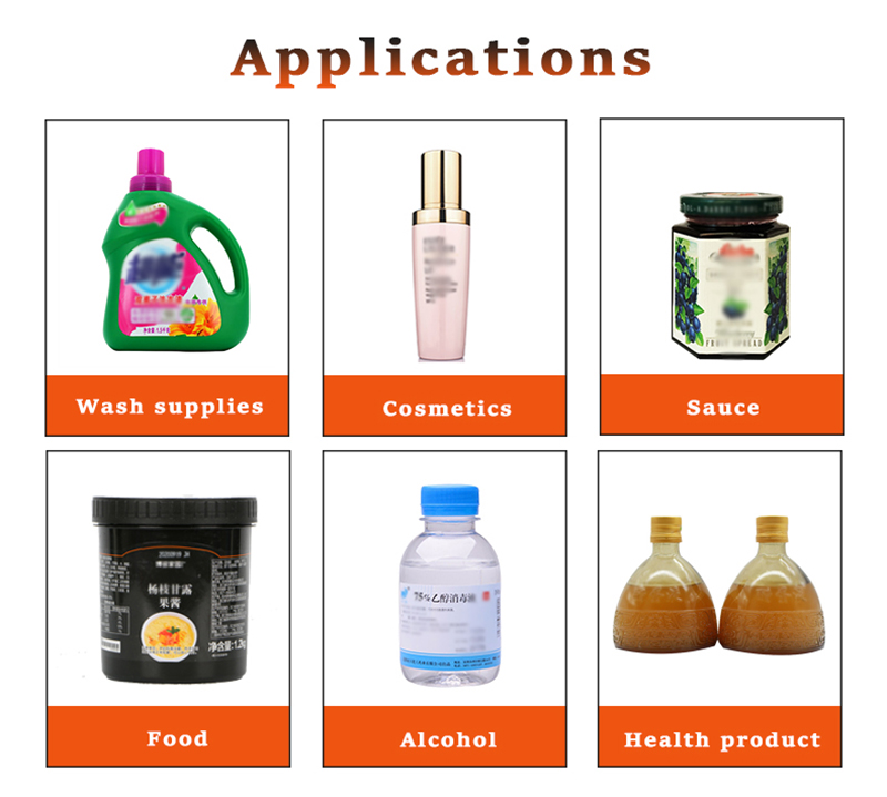 Automatic Liquid Paste Piston Filling Capping Machine