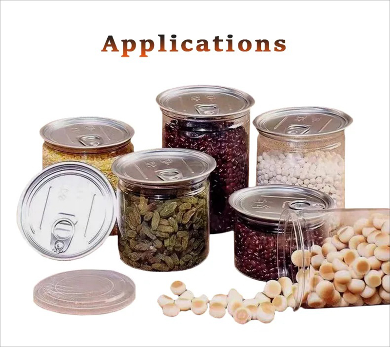 Automatic Nut Snack Granule Bottle Filling Sealing Labeling Production Line