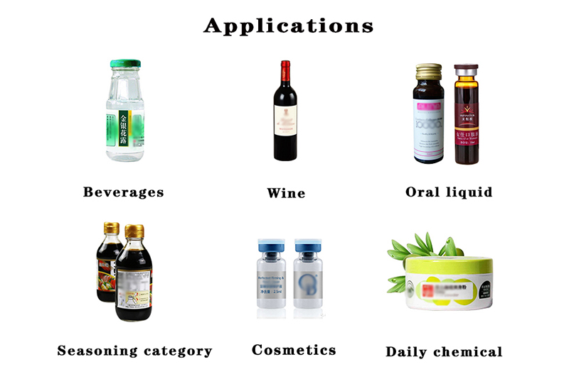Automatic Round Jar Can Dropper Bottle Vial Sticker Labeling Machine