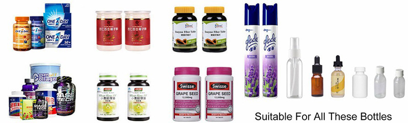 Automatic Tabletop Round Bottle Jar Can Labeling Machine