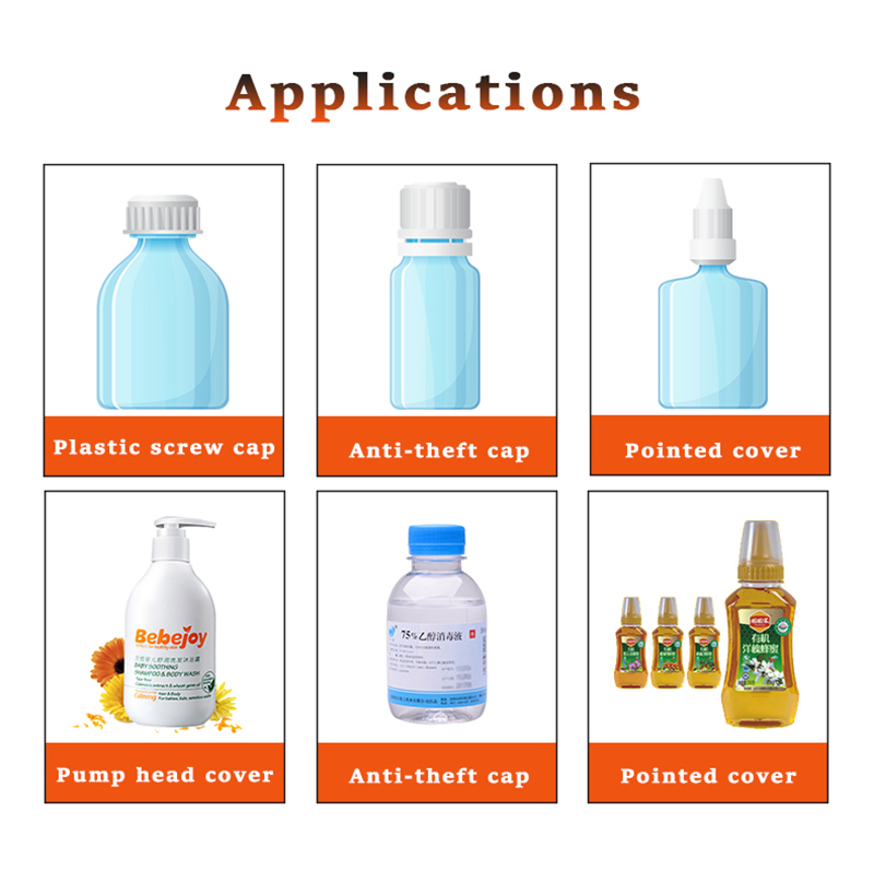 Automatic Tracking Type Bottle Screw Capping Sealing Machine