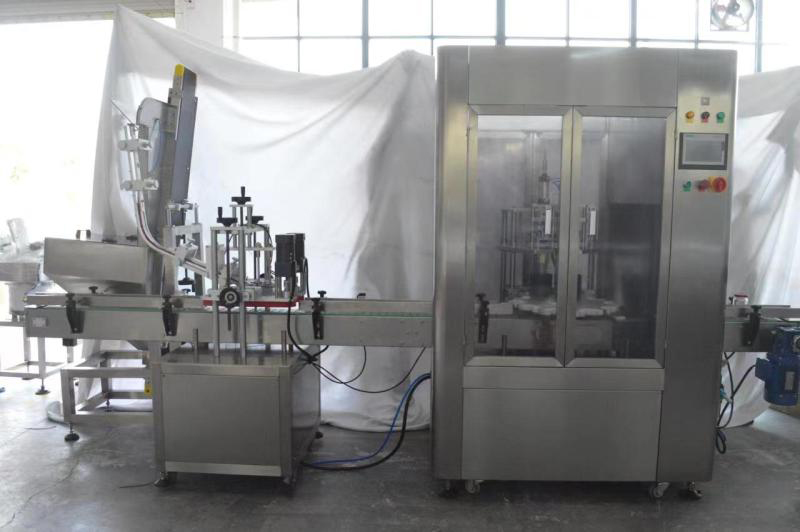 Automatic Vacuum Capping Machine For Food Glass Jar
