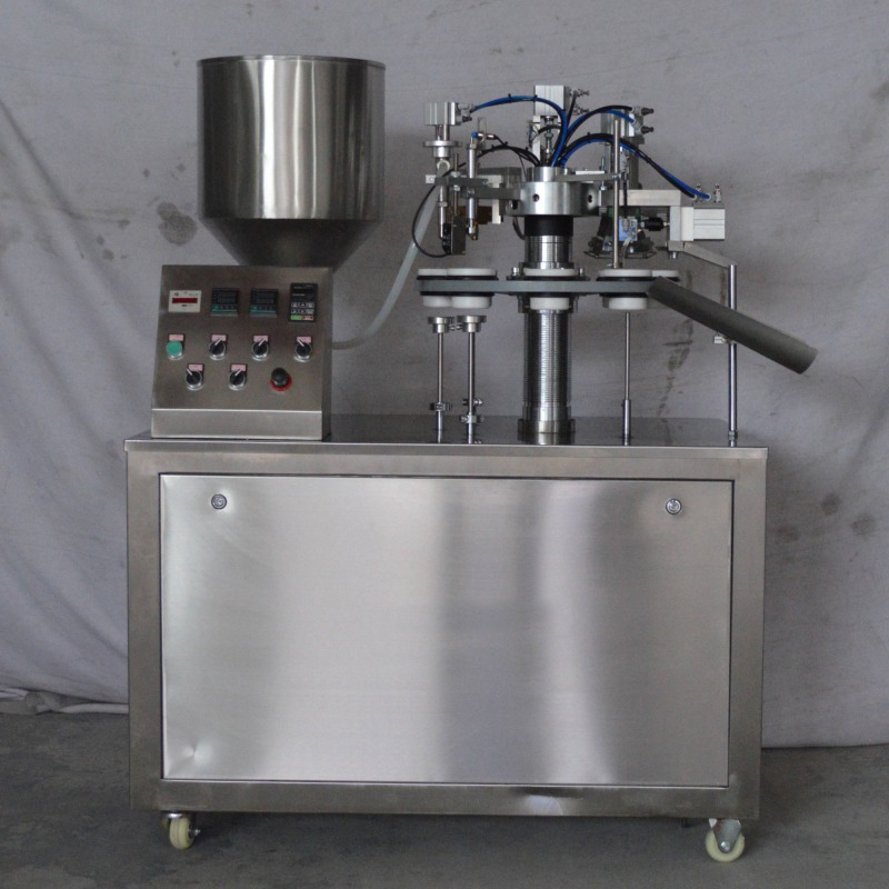 Semi Automatic Plastic Tube Filling And Sealing Machine