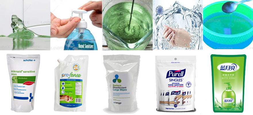 Automatic Premade Pouch Filling Machine For Disinfectant Hand Sanitizer