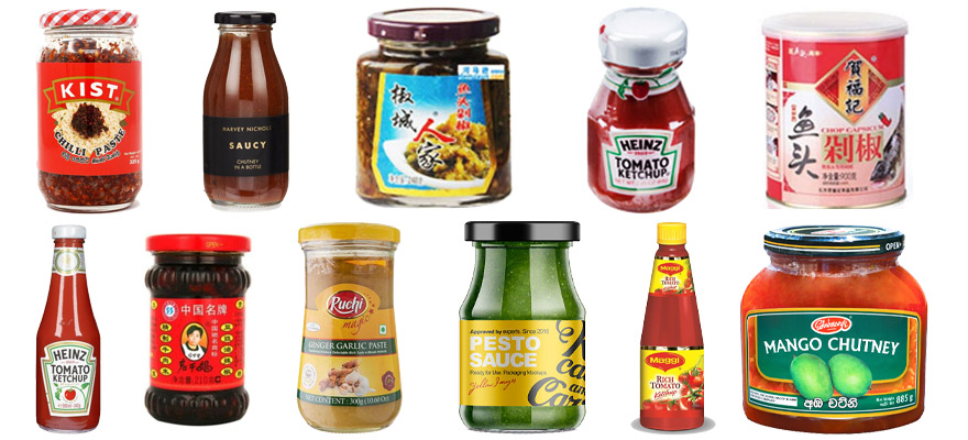 Automatic Sauce Ketchup Paste Bottle Filling Capping Machine